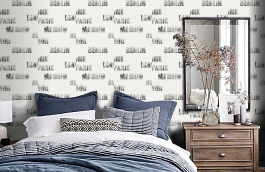 Обои 432916 фото в интерьере спальни превью