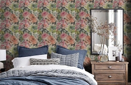 Обои 455663 фото в интерьере спальни превью