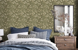 Обои 456714 фото в интерьере спальни превью