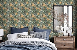 Обои 465211 фото в интерьере спальни превью