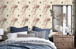 Обои 527636 фото в интерьере спальни превью