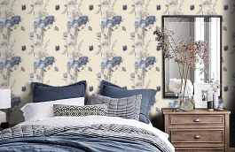 Обои 527643 фото в интерьере спальни превью