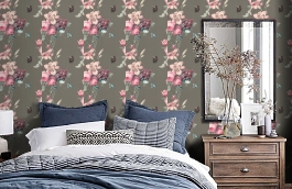 Обои 527667 фото в интерьере спальни превью