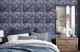 Обои 608540 фото в интерьере спальни превью