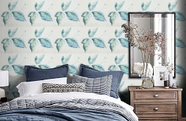 Обои 608830 фото в интерьере спальни превью