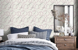 Обои 700008 фото в интерьере спальни превью