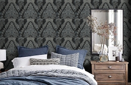 Обои 76007 фото в интерьере спальни превью