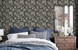 Обои 76591 фото в интерьере спальни превью