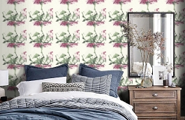 Обои 801507 фото в интерьере спальни превью