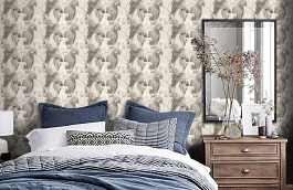 Обои 803105 фото в интерьере спальни превью