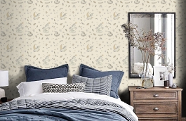 Обои 815016 фото в интерьере спальни превью