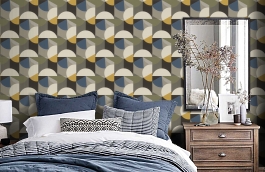 Обои 840025 фото в интерьере спальни превью