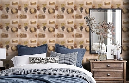 Обои 858600 фото в интерьере спальни превью