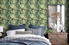 Обои 860917 фото в интерьере спальни превью