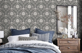 Обои 933833 фото в интерьере спальни превью