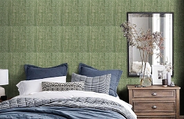Обои MA75812 фото в интерьере спальни превью