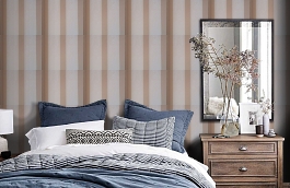 Обои 4831-3 фото в интерьере спальни превью