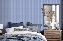 Обои 4837-1 фото в интерьере спальни превью