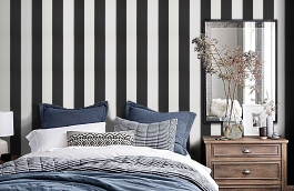 Обои 5158-5 фото в интерьере спальни превью