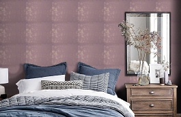 Обои 5164-5 фото в интерьере спальни превью