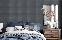 Обои 5168-1 фото в интерьере спальни превью