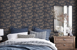 Обои 5213-6 фото в интерьере спальни превью