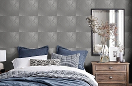 Обои 5390-4 фото в интерьере спальни превью