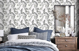 Обои 72260103 фото в интерьере спальни превью