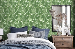 Обои ТА20004 фото в интерьере спальни превью