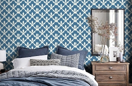 Обои ТА20802 фото в интерьере спальни превью