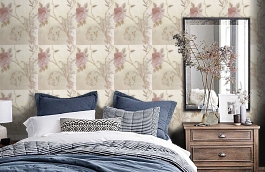 Обои EL21502 фото в интерьере спальни превью