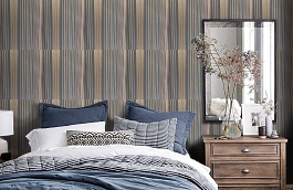 Обои EL22902 фото в интерьере спальни превью