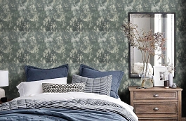 Обои XSS0310 фото в интерьере спальни превью