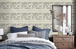 Обои ZAMW310439 фото в интерьере спальни превью