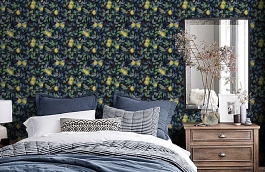 Обои 5703 фото в интерьере спальни превью