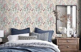 Обои 792812 фото в интерьере спальни превью