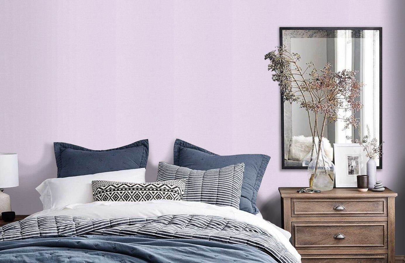 Обои 68525474 фото в интерьере спальни