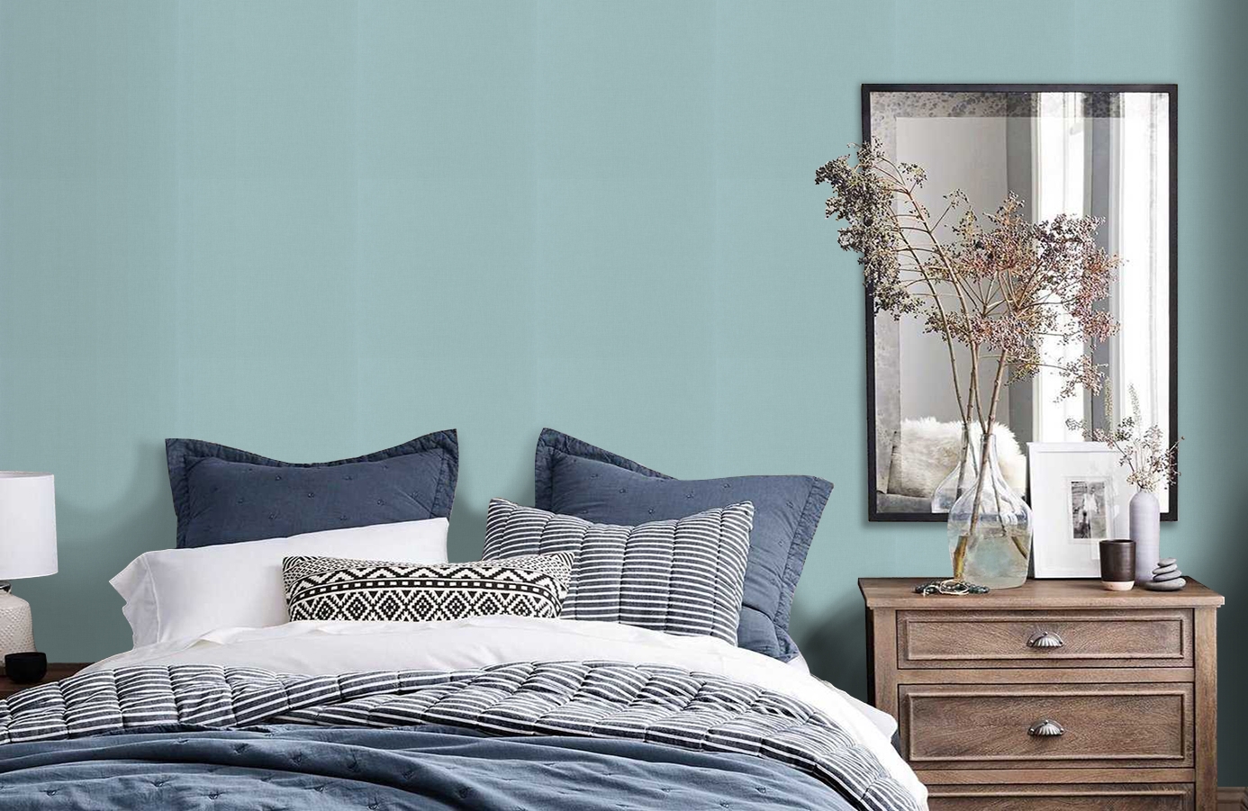 Обои 68526066 фото в интерьере спальни