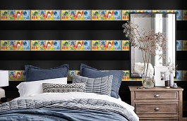 Обои p-580 фото в интерьере спальни превью