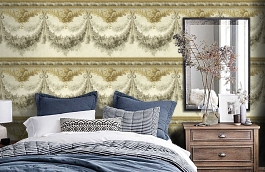 Обои SV61156B фото в интерьере спальни превью