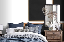 Обои EKA-06 фото в интерьере спальни превью