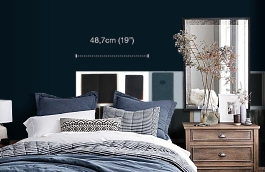 Обои EKA-07 фото в интерьере спальни превью