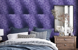 Обои 1325-67 фото в интерьере спальни превью