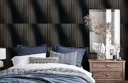 Обои 1333-28 фото в интерьере спальни превью