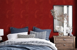 Обои 108009 фото в интерьере спальни превью