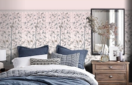 Обои 114-11022 фото в интерьере спальни превью