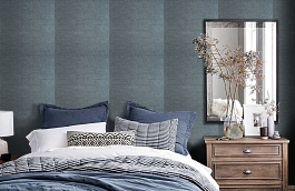 Обои 211004 фото в интерьере спальни превью