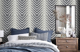 Обои 111585 фото в интерьере спальни превью