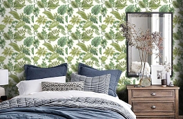 Обои JB21914 фото в интерьере спальни превью