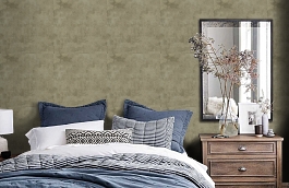 Обои ME81205 фото в интерьере спальни превью